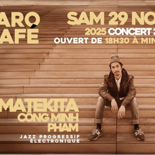 #MATEKITA Electronic Jazz 29 Novembre 2025 AROCAFÉ PANTIN